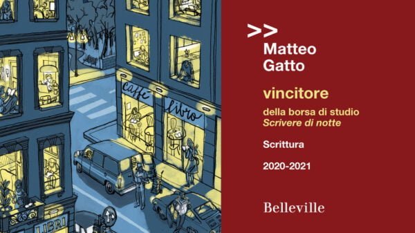 Vincitore borsa di studio Scrivere di notte