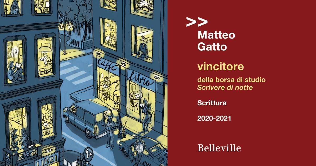 Vincitore borsa di studio Scrivere di notte